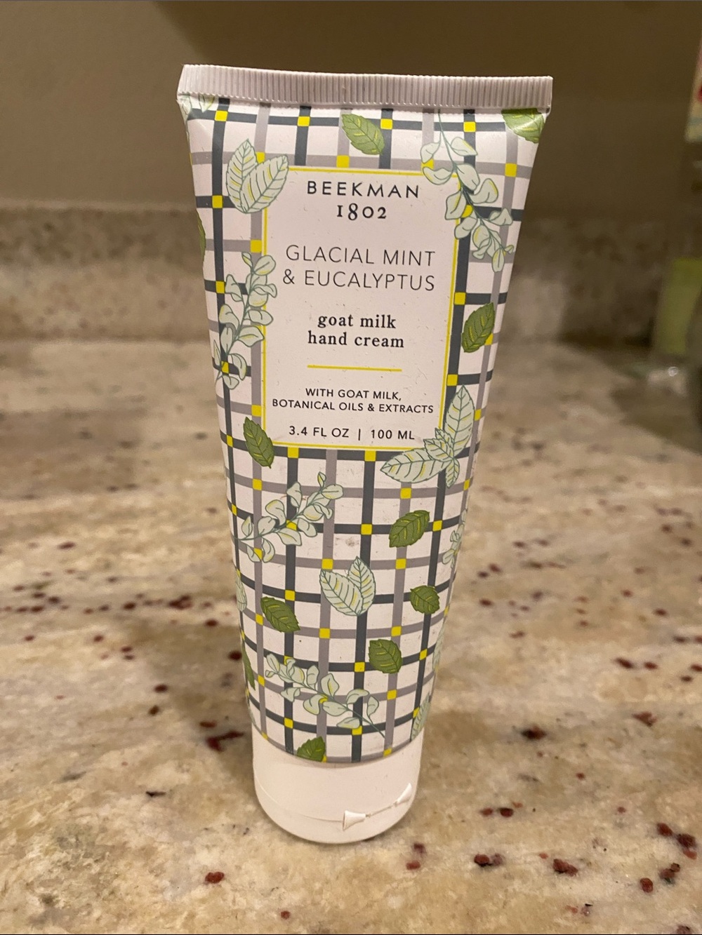 Beekman 1802 Glacial Mint & Eucalyptus Goat Milk Hand Cream - 3.4 Oz